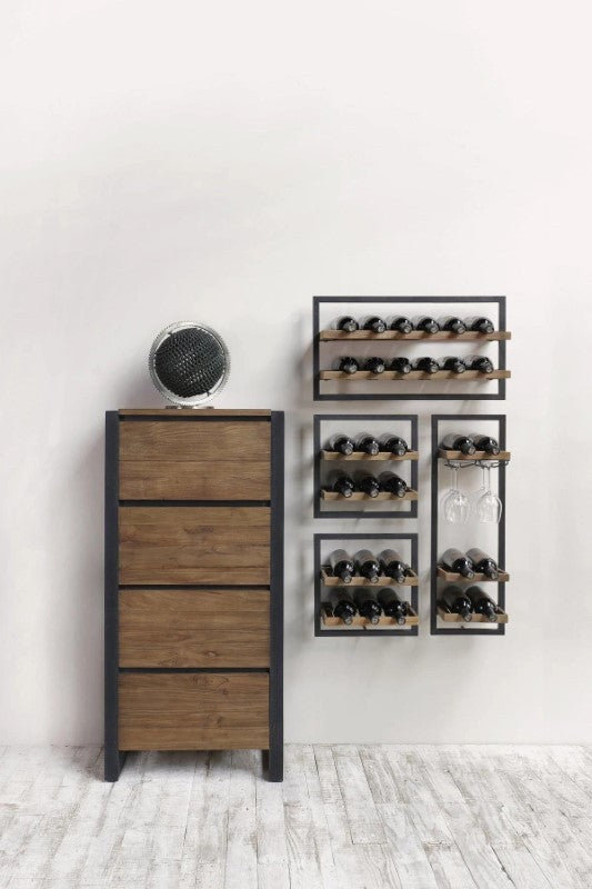 D-Bodhi Wine Rack 8 Bottles - Type C