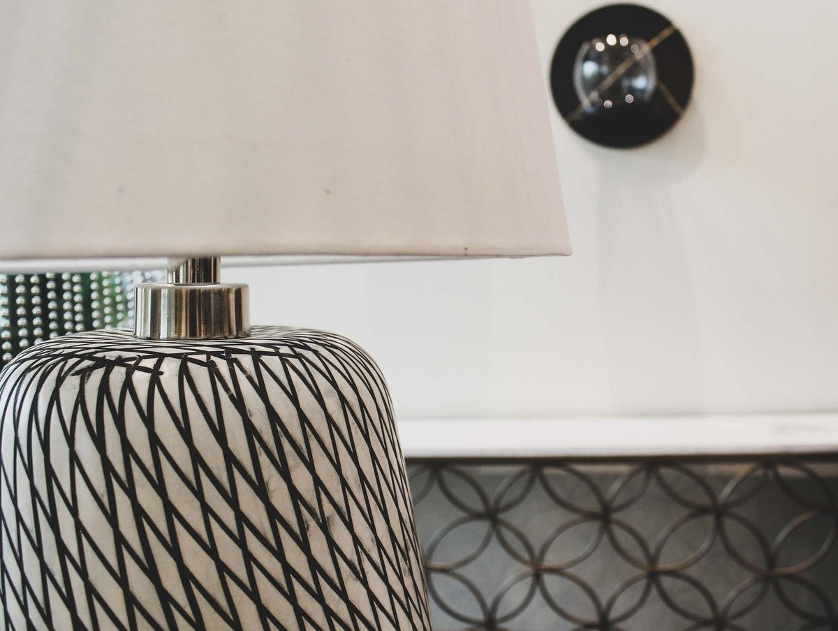 Ceramic Skye Swirl Lamp