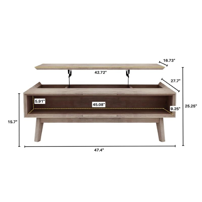 Gia Coffee Table W/ Lift Top