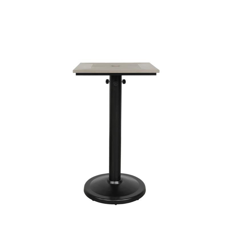 Skye Outdoor Square Pedestal Bar Table