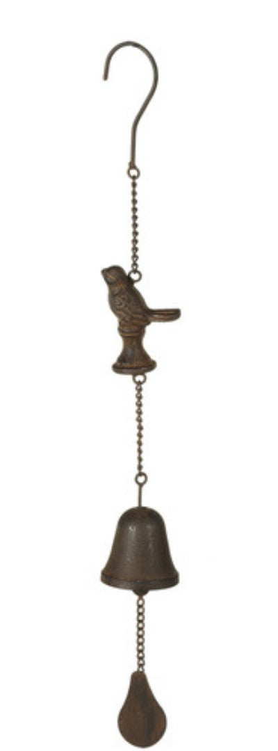 Cast Iron Garden Critter Bell Windchimes