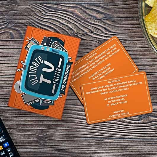 Ultimate TV Trivia Cards