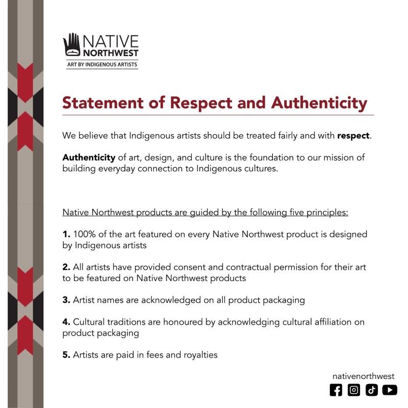 Native Northwest Wood Ornament - Indigenous Maple