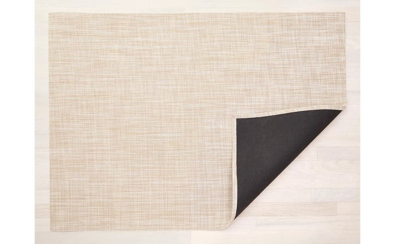 Chilewich Ikat Woven Floor Mat, Bone