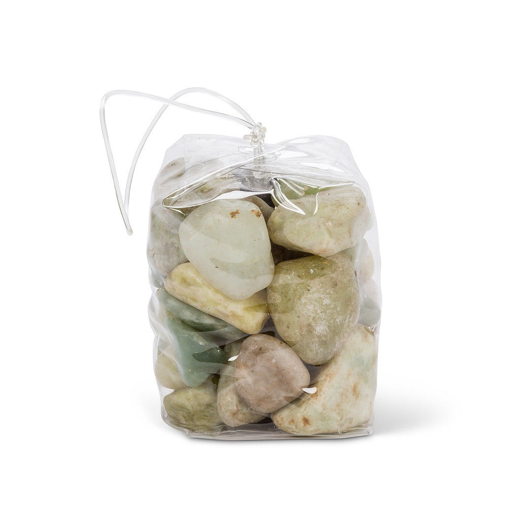 Polished Green Stones, 1kg