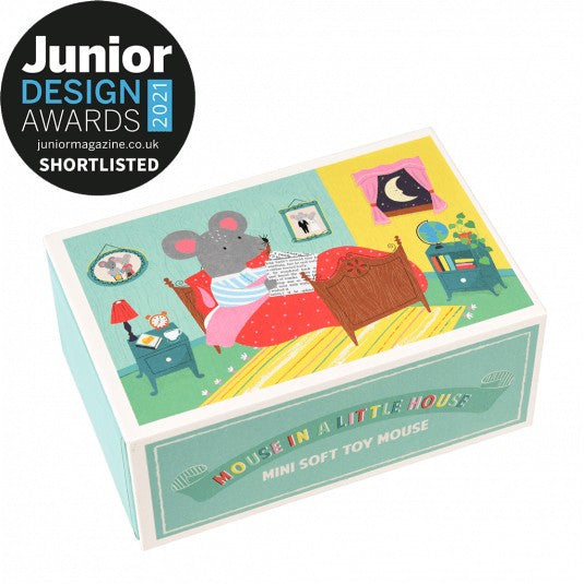 Rex London Plush Mouse In A Little House