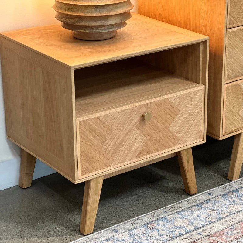 L.H. Imports Colton Nightstand - Natural