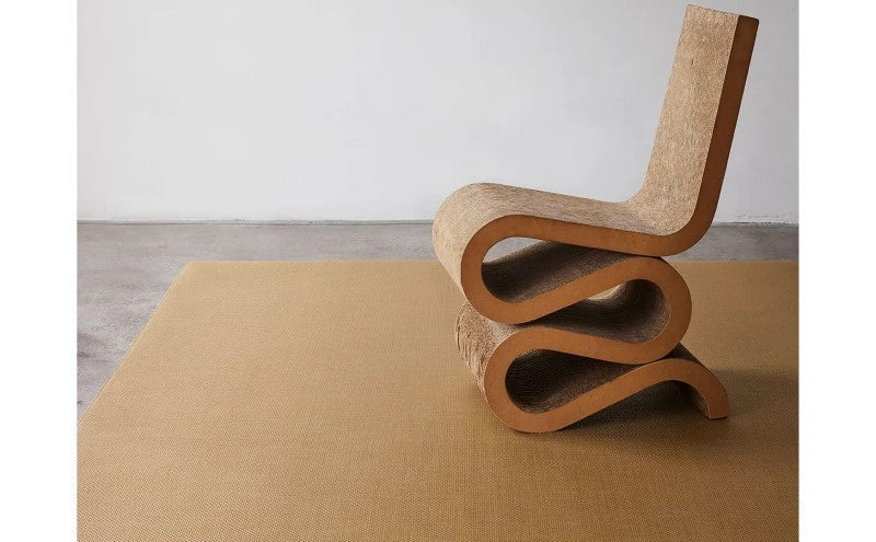 Chilewich Basketweave Woven Floor Mat, Gilded