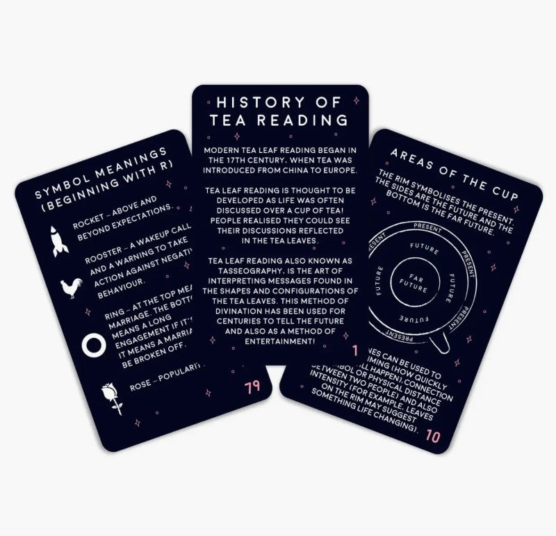 Tea Leaf Reading Cards