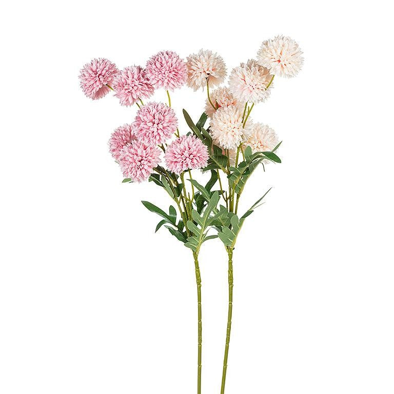 7-Ball Chrysanthemum Stem, 31&quot;L