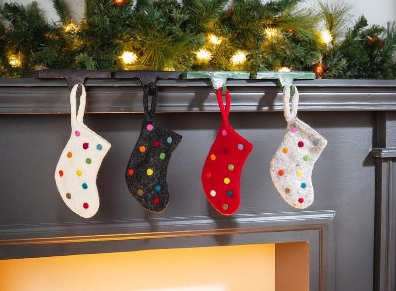 Mini Polka Dot Stockings - Fair Trade Certified