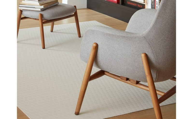 Chilewich Arrow Woven Floor Mat, Porcelain