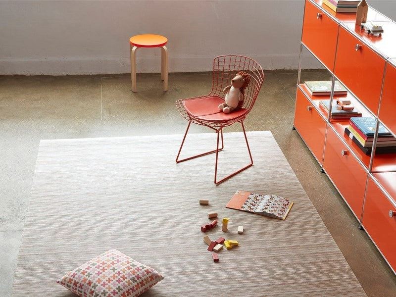 Chilewich Rib Weave Woven Floor Mat, Spice