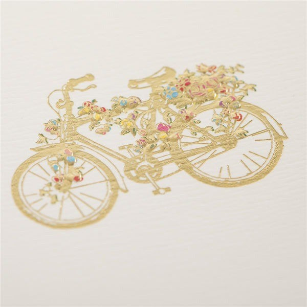 Flower Bicycle Boxed Greeting Cards, Box of 10
