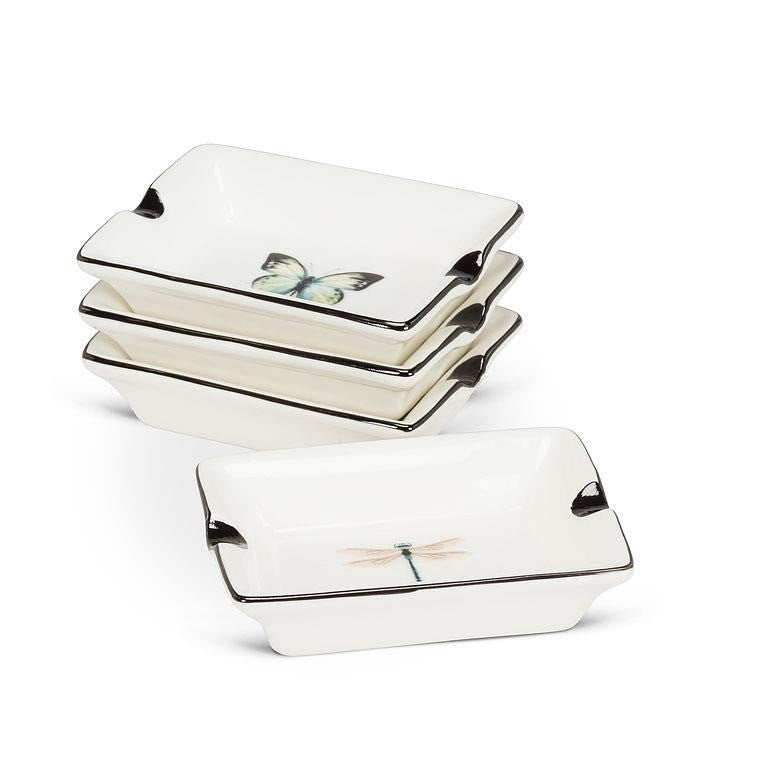 Small Rectangular Insect Dish, 3"L