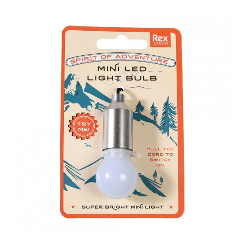 Mini Light Bulb Keyring