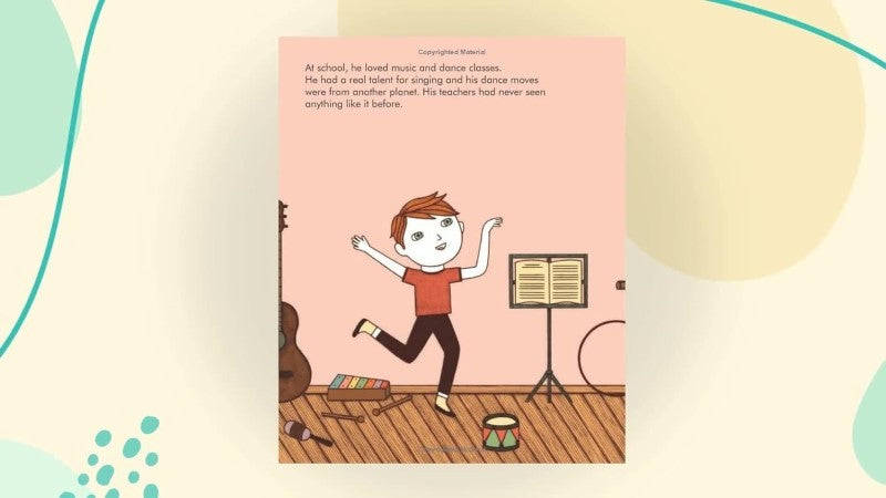 David Bowie - Little People, BIG DREAMS Hardcover Book