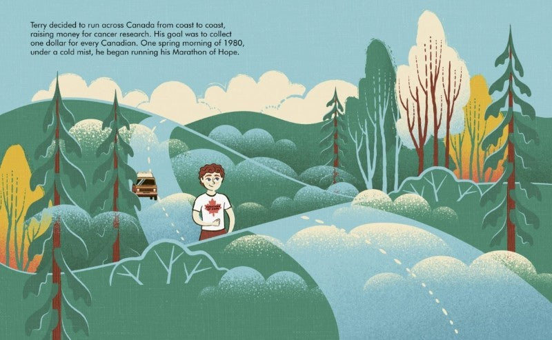 Terry Fox - Little People, BIG DREAMS Hardcover Book