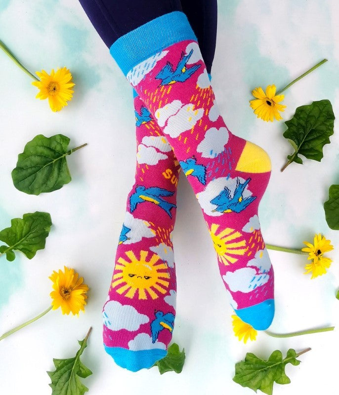 Ray Of Sunshine Socks - SM