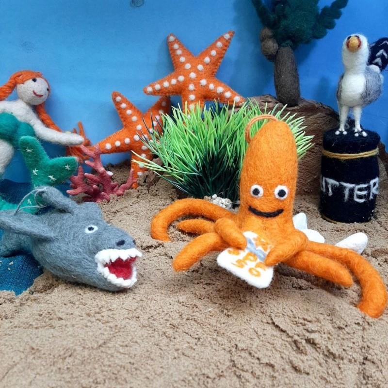 Sheldon the Shark Ornament