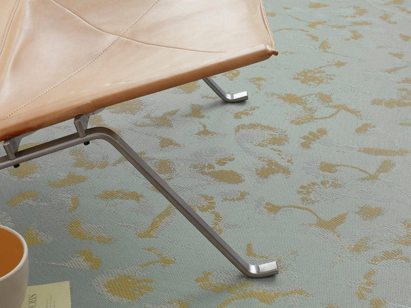 Chilewich Botanic Woven Floor Mat, Mint