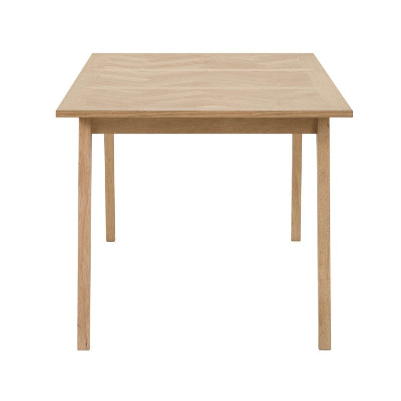 L.H. Imports Colton Dining Table w/out Brass - Natural