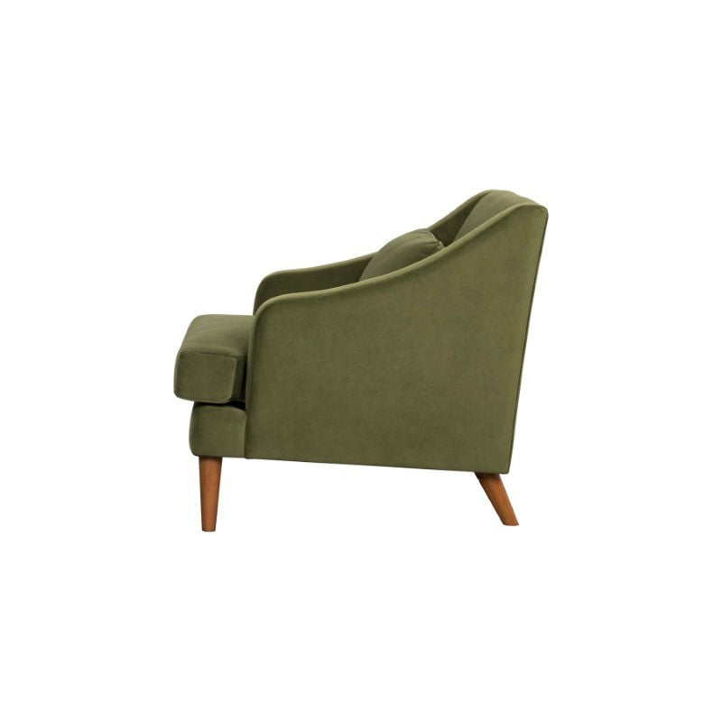 Missy Green Velvet Club Chair