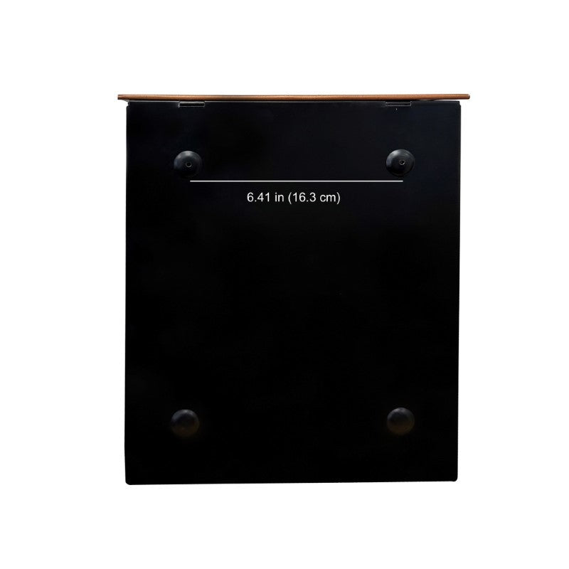 Dominion Iron Black/Copper Mailbox