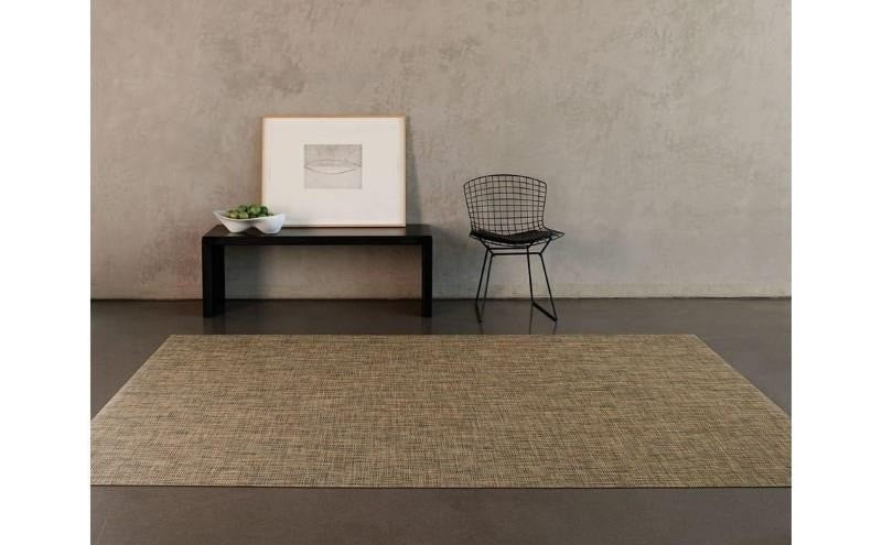 Chilewich Basketweave Woven Floor Mat, Bark