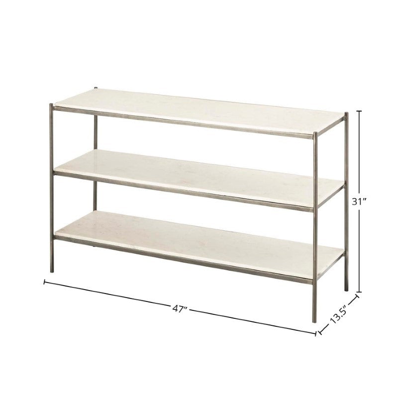 Maya Marble Console Table