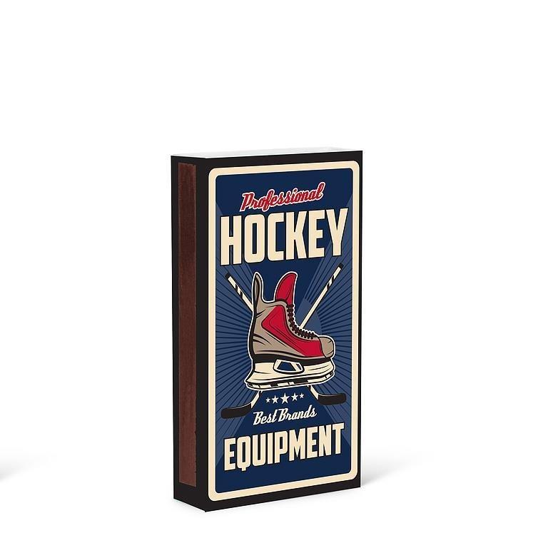 Retro Hockey Print Matches