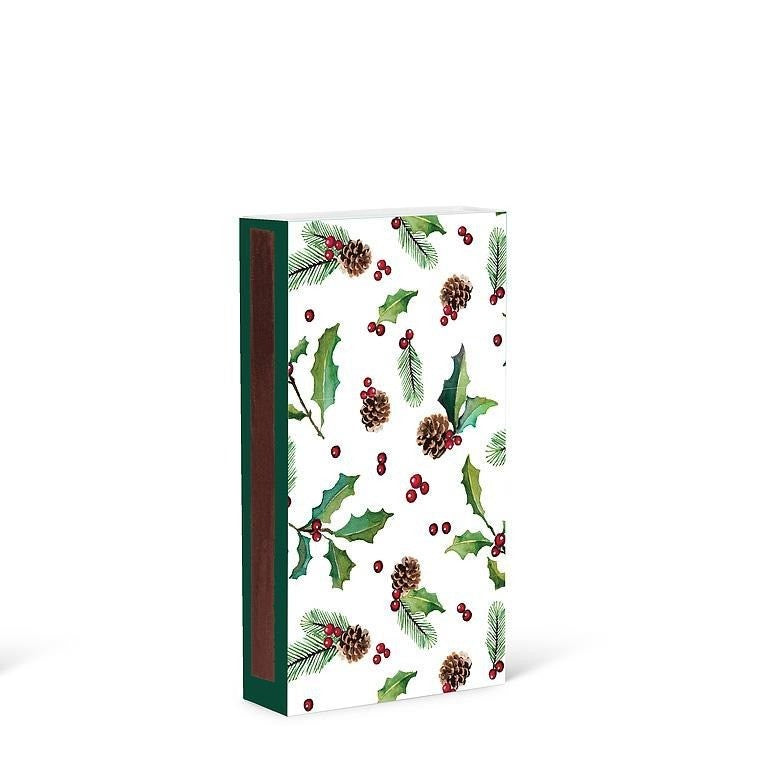 Holly, Pinecones &amp; Berries Matches, 45 Sticks