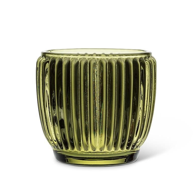 Ribbed Votive Candle Holders, 3&quot;H