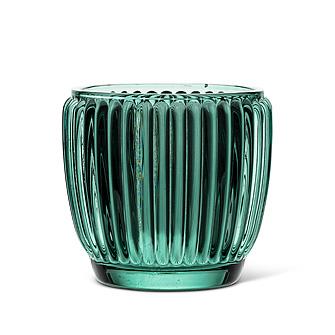 Ribbed Votive Candle Holders, 3"H