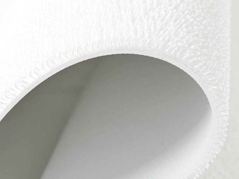 Chilewich Solid Shag Mat, Super White