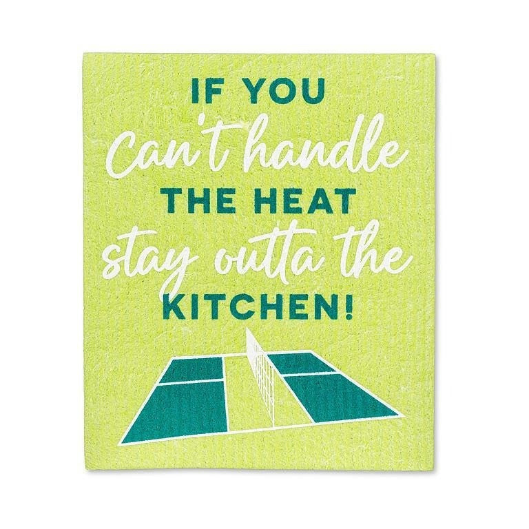 Pickleball Swedish Dishcloth, Set of 2