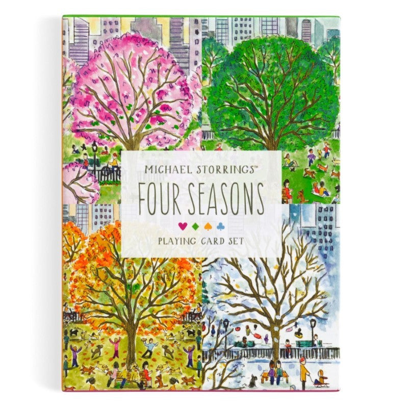 Michael Storrings Four Seasons Playing Card Set of 2