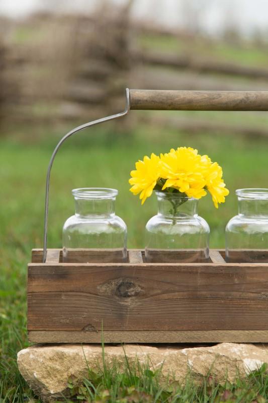 Handle Crate With Bottles