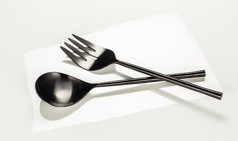 Matte Finish Salad Servers