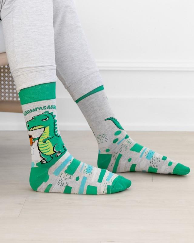 Grumpasaurus Socks - LG