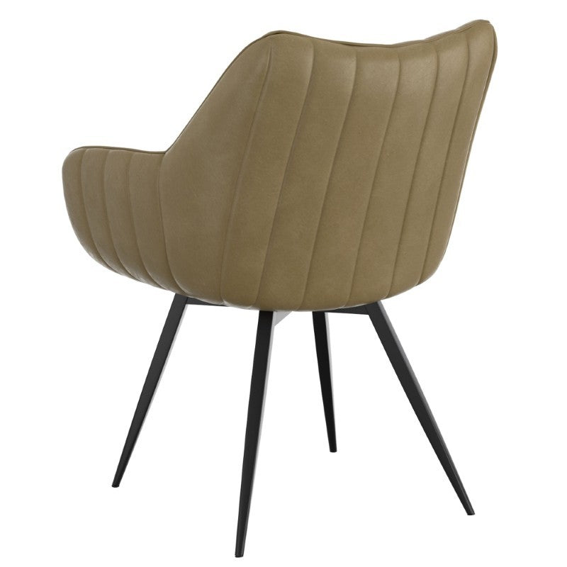 Talon Swivel Accent Chair - Moss