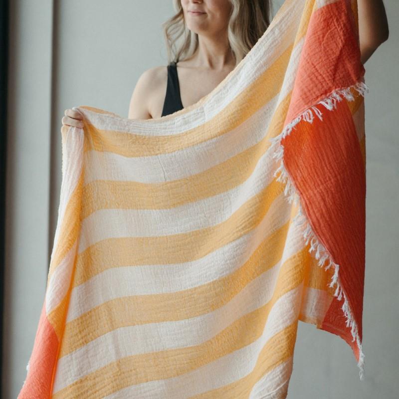 Pokoloko Boardwalk Towel - Apricot