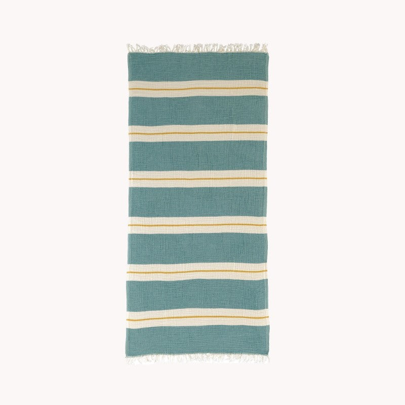 Pokoloko Crinkle Towel - Lagoon