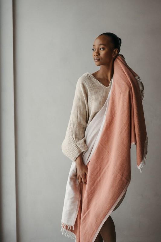 Pokoloko Almonte Bamboo Blend Towel - Sunset