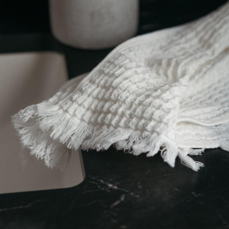 Pokoloko French Waffle Towel - Blanche