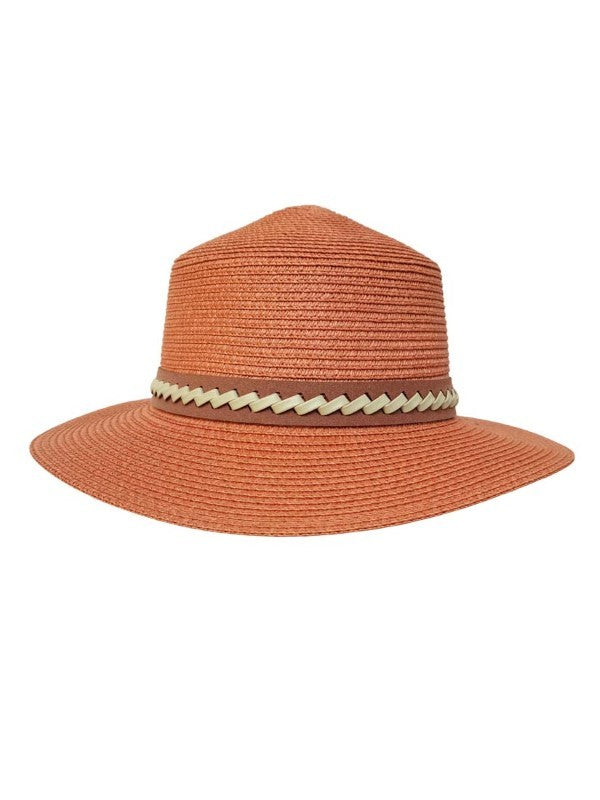 Straw French Boater Hat