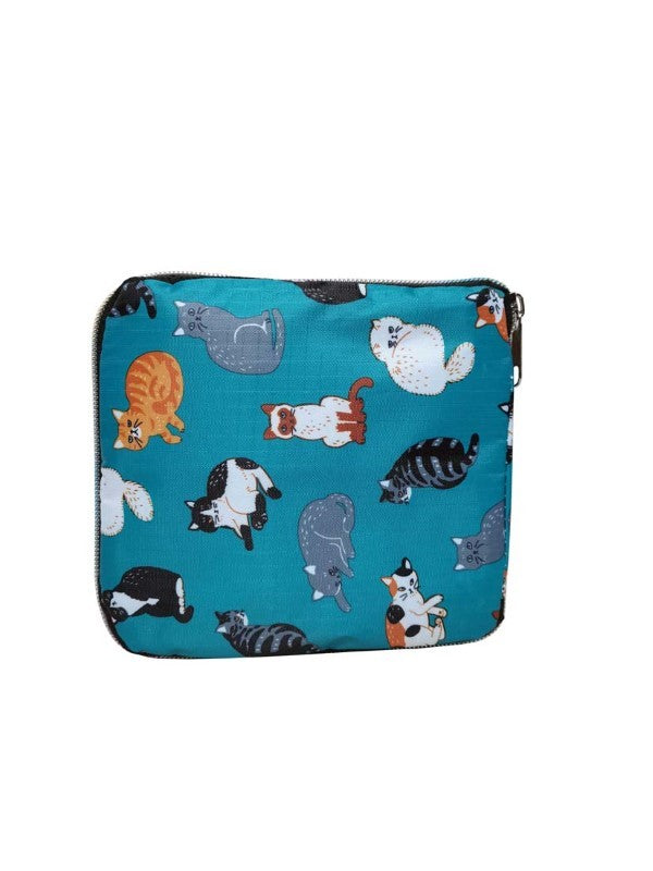 Naughty Cat | Foldable Tote With Zipper