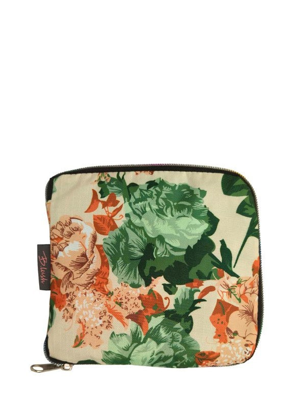 Carnation | Foldable Tote With Zipper