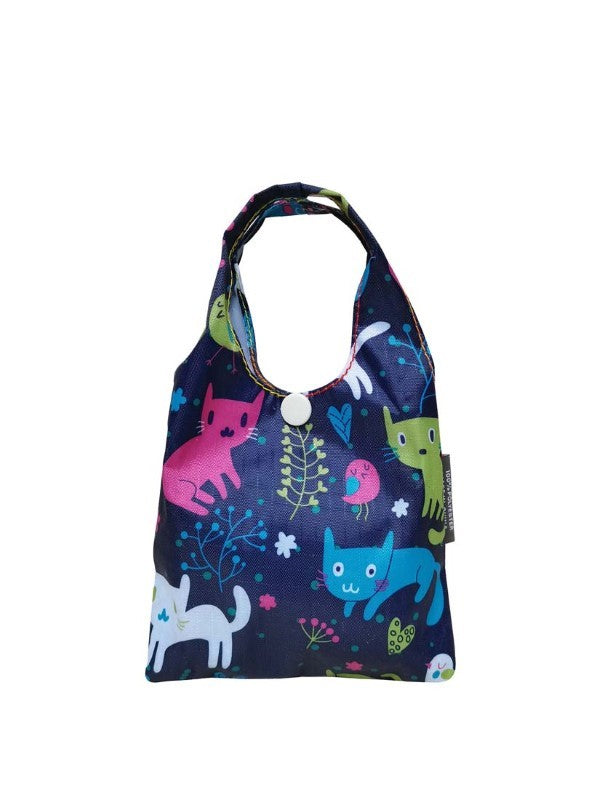 Kitten | Foldable Tote With Button Snap