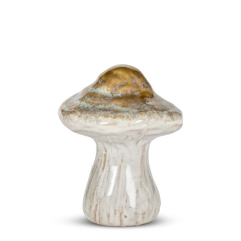 Porcelain Mushroom Figurine